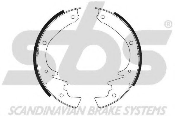 Комплект тормозных колодок TRUSTING 127263