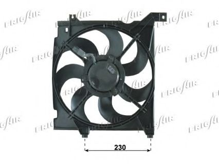 Вентилятор, охлаждение двигателя FRIGAIR 0533.2003