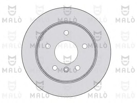 Тормозной диск MALÒ 1110039