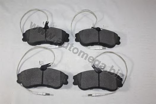Комплект тормозных колодок, дисковый тормоз AUTOMEGA 304254085