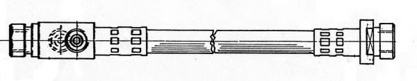 Тормозной шланг CEF 510830