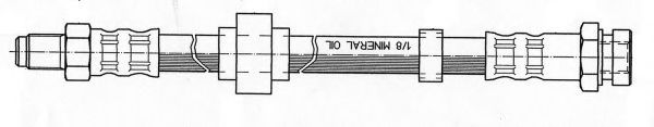 Тормозной шланг CEF 511695