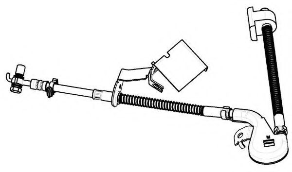 Тормозной шланг CEF 512539