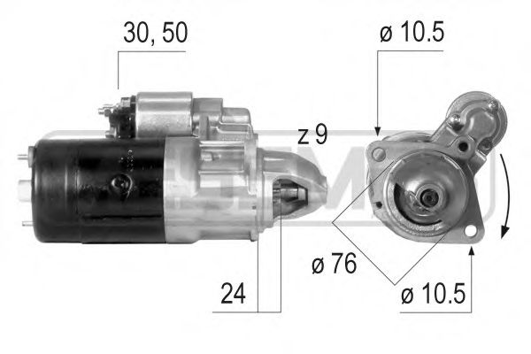 Стартер MESSMER 220091