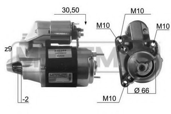 Стартер MESSMER 220389