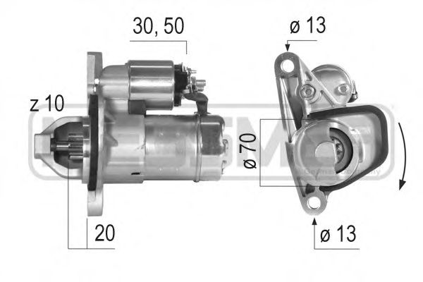 Стартер MESSMER 220579