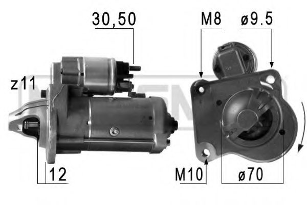 Стартер MESSMER 220715