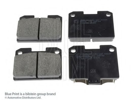 Комплект тормозных колодок, дисковый тормоз BLUE PRINT ADC44246