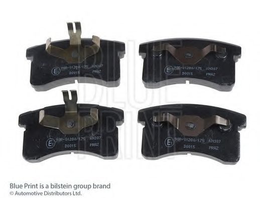 Комплект тормозных колодок, дисковый тормоз BLUE PRINT ADD64227