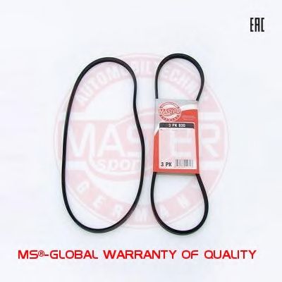 Поликлиновой ремень MASTER-SPORT 3PK830-PCS-MS