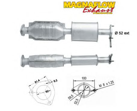 Катализатор MAGNAFLOW 84316