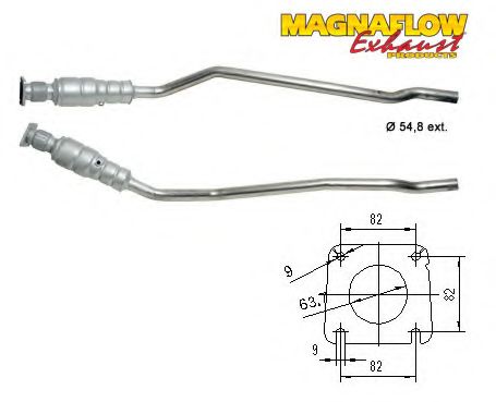 Катализатор MAGNAFLOW 71602