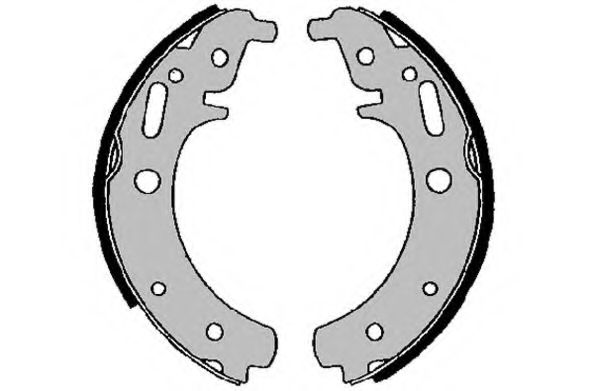 Комплект тормозных колодок RAICAM 2579