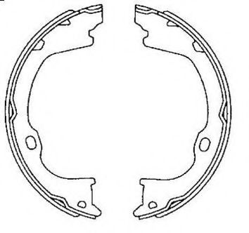 Комплект тормозных колодок RAICAM RA20750
