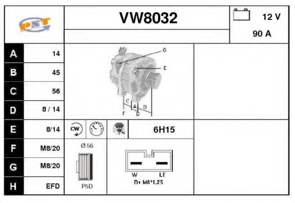 Генератор SNRA VW8032