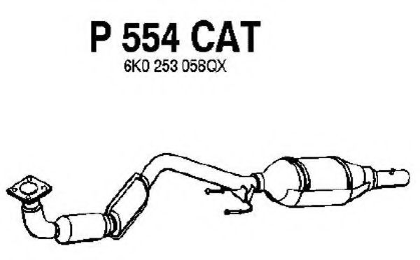 Катализатор FENNO P554CAT