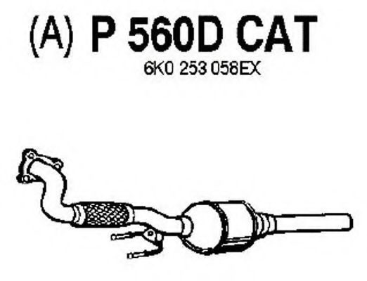 Катализатор FENNO P560DCAT