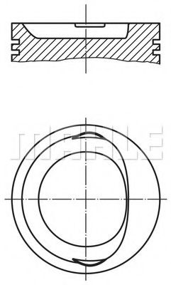 Поршень PERFECT CIRCLE 56 09898 0