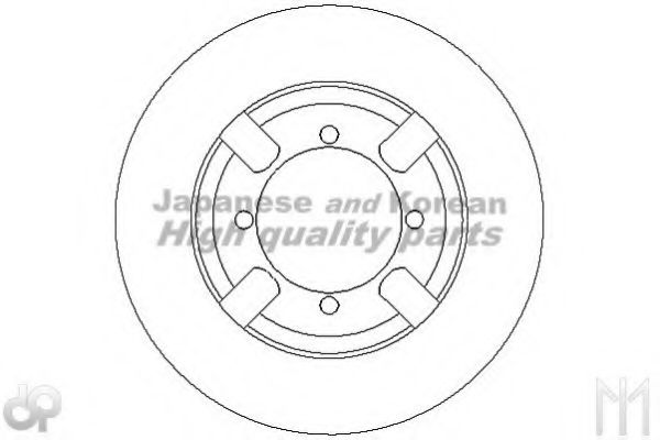Тормозной диск ASHUKI 0990-5205