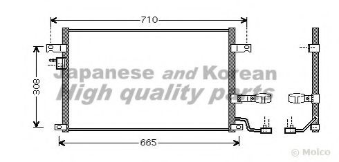 Конденсатор, кондиционер ASHUKI J033-17