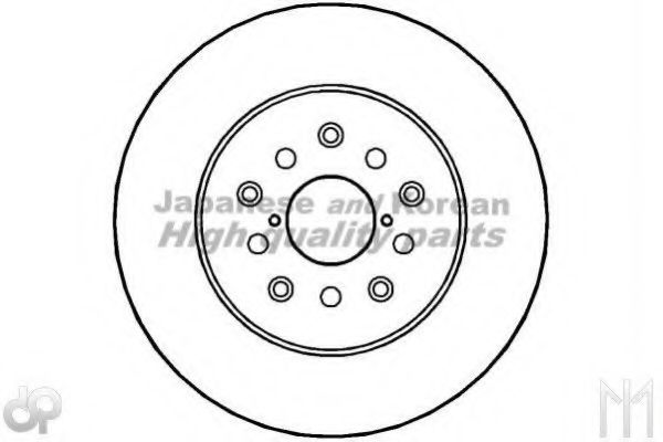 Тормозной диск ASHUKI T603-05HD