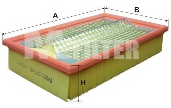 Воздушный фильтр MFILTER K 221