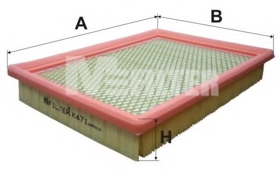 Воздушный фильтр MFILTER K 471