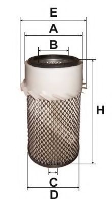 Воздушный фильтр MFILTER A 835