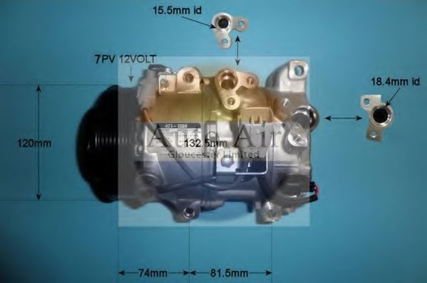 Компрессор, кондиционер AUTO AIR GLOUCESTER 14-0096