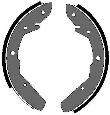 Комплект тормозных колодок VEMA 84408