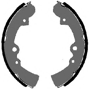 Комплект тормозных колодок VEMA 84597