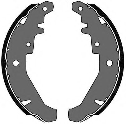 Комплект тормозных колодок VEMA 84732