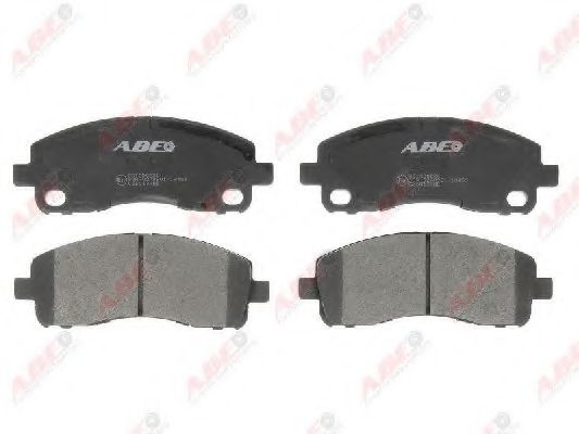 Комплект тормозных колодок, дисковый тормоз ABE C25013ABE