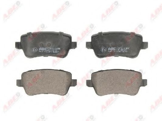 Комплект тормозных колодок, дисковый тормоз ABE C2F011ABE