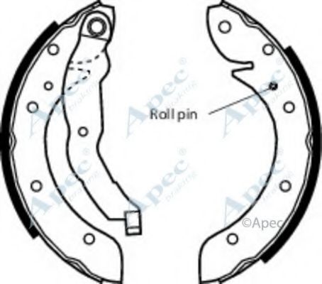 Тормозные колодки APEC braking SHU530