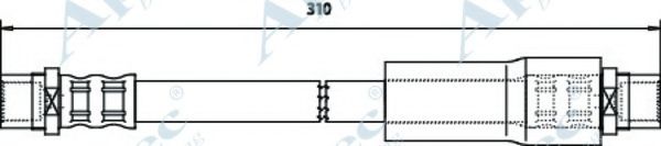 Тормозной шланг PAGID 70217