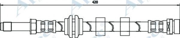 Тормозной шланг APEC braking HOS3277