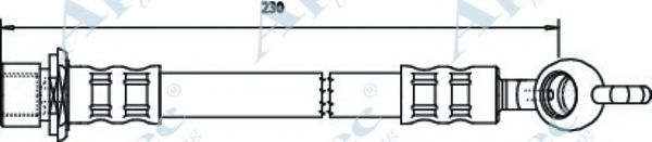 Тормозной шланг APEC braking HOS3695