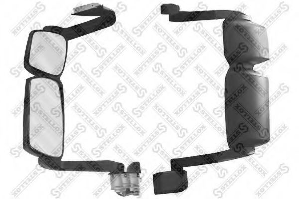 Наружное зеркало, кабина водителя SAMPA 061186