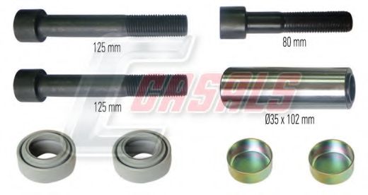 Ремкомплект, тормозной суппорт CASALS MD526
