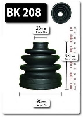 Комплект пылника, приводной вал SHAFTEC BK208