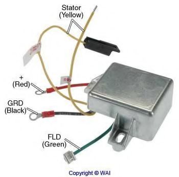 Регулятор генератора MOTOROLA 543