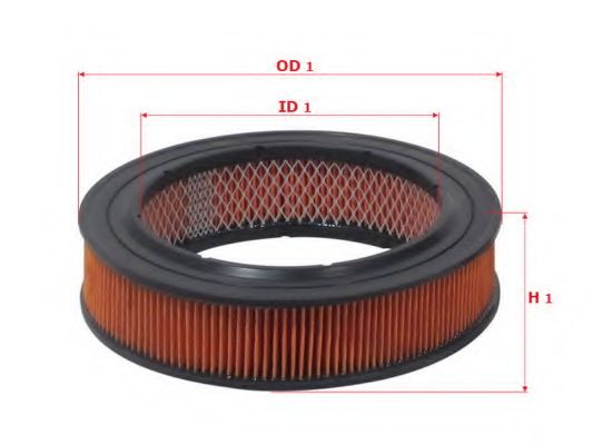 Воздушный фильтр SAKURA  Automotive A1006