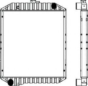 Радиатор, охлаждение двигателя SAKURA  Automotive 11910305