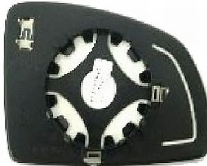 Зеркальное стекло, наружное зеркало LORO 2815G04