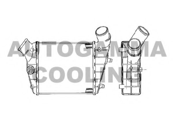 Интеркулер AUTOGAMMA 102391