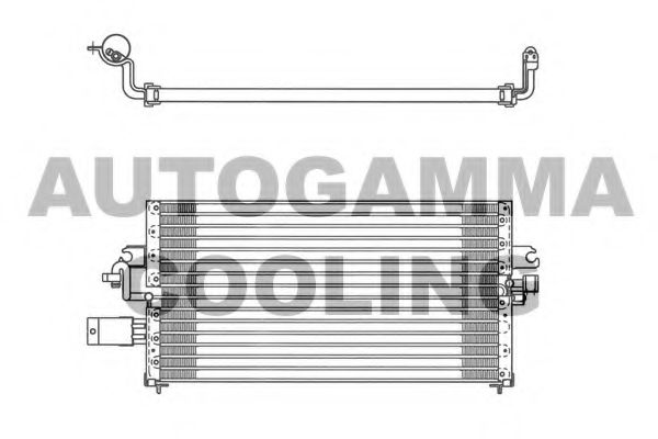 Конденсатор, кондиционер AUTOGAMMA 102725