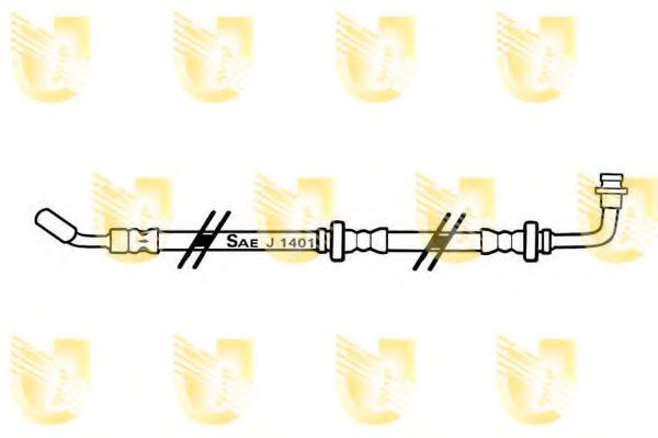 Тормозной шланг UNIGOM 379791