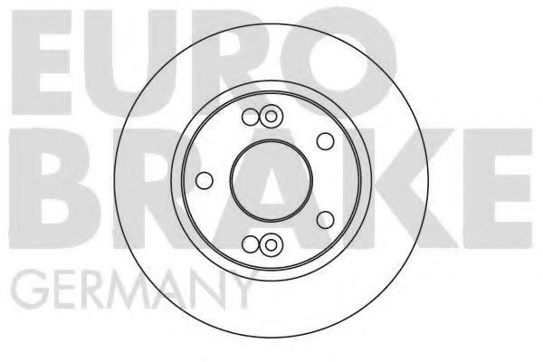 Тормозной диск EUROBRAKE 5815203913