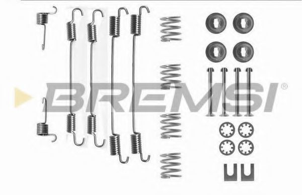 Комплектующие, тормозная колодка BREMSI SK0747